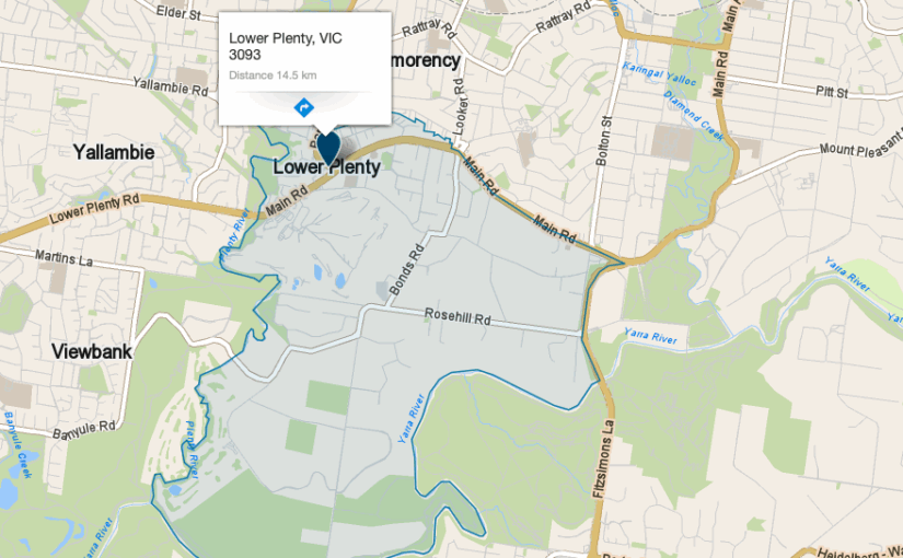 “Lower Plenty VIC service area map covered by JM & Sons Piano Movers, expert upright and grand piano relocations in Melbourne’s north-east” 